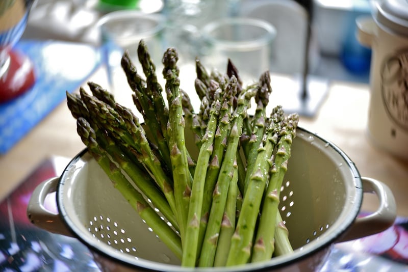 Roasted Lemon Garlic Asparagus